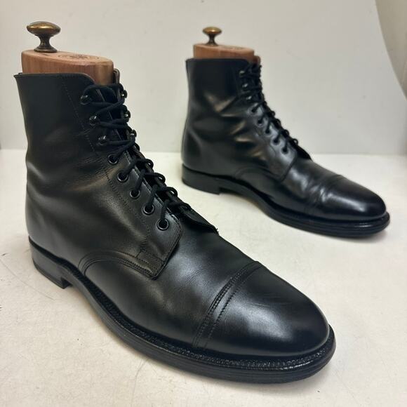 NEW HEELS Crockett & Jones x Ralph Lauren Cap Toe Boot Bench Made in England 9 D main image 9